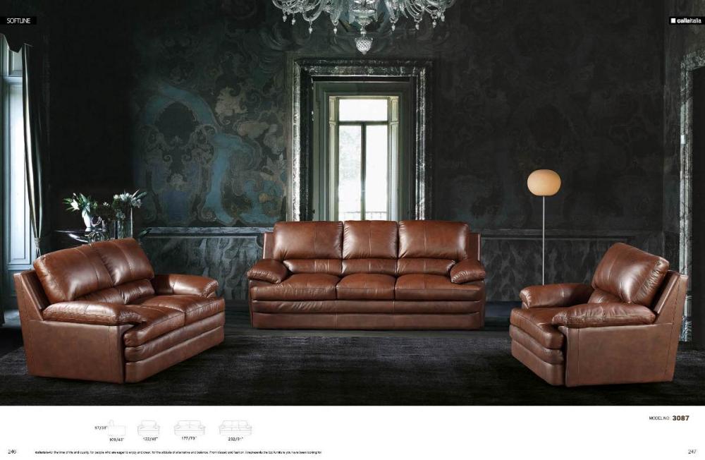 Meubles SOFA CALIA 3087 montréal , Sofa Italien ligne classique SOFA